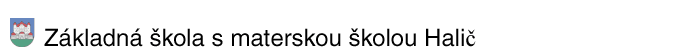 z&aacute;kladn&aacute; &scaron;kola smaterskou &scaron;kolou Hali�